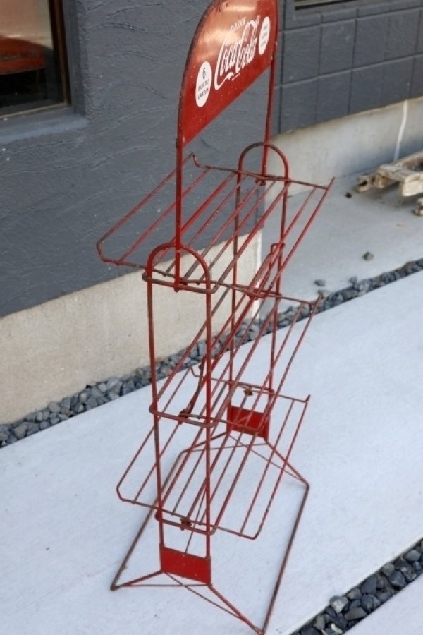 画像5: dp-260325-15 【※店頭ピックのみ】Coca-Cola 1950's-1960's Carton Display Wire Rack