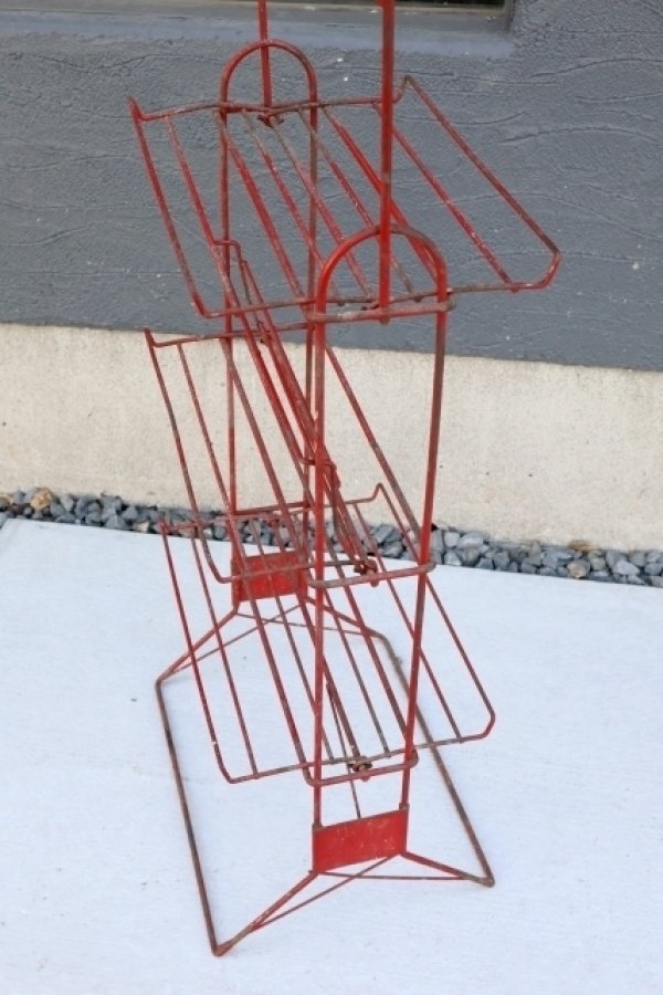 画像6: dp-260325-15 【※店頭ピックのみ】Coca-Cola 1950's-1960's Carton Display Wire Rack