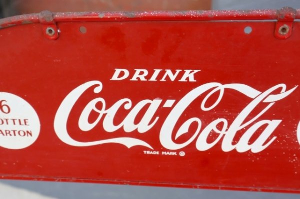 画像7: dp-260325-15 【※店頭ピックのみ】Coca-Cola 1950's-1960's Carton Display Wire Rack
