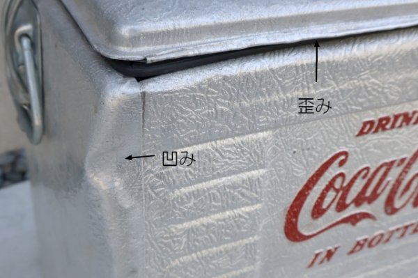 画像5: dp-260325-05 Coca-Cola 1950's-1960's Aluminum Cooler Box