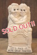 ct-220901-15 R & W BERRIES 1970's Message Doll "WE'RE GREAT TOGETHER"