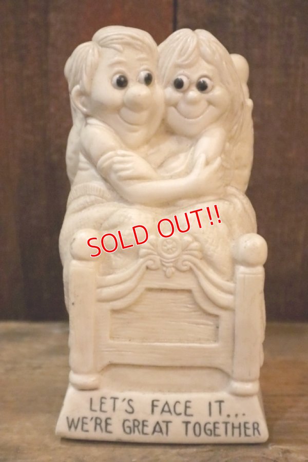 画像1: ct-220901-15 R & W BERRIES 1970's Message Doll "WE'RE GREAT TOGETHER"