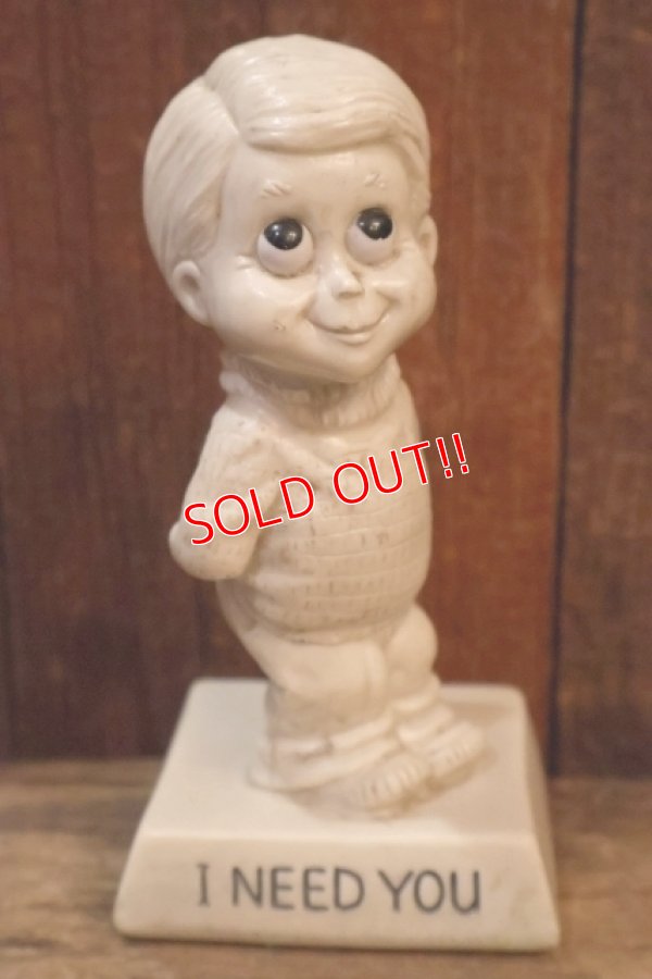 画像1: ct-220901-15 R & W BERRIES 1970's Message Doll "I NEED YOU"