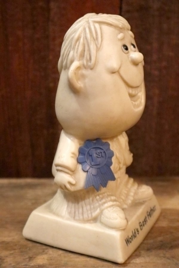 画像3: ct-220901-15 R & W BERRIES 1970's Message Doll "World's Greatest Father"