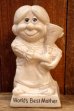 画像1: ct-220901-15 R & W BERRIES 1970's Message Doll "World's Greatest Mother" (1)