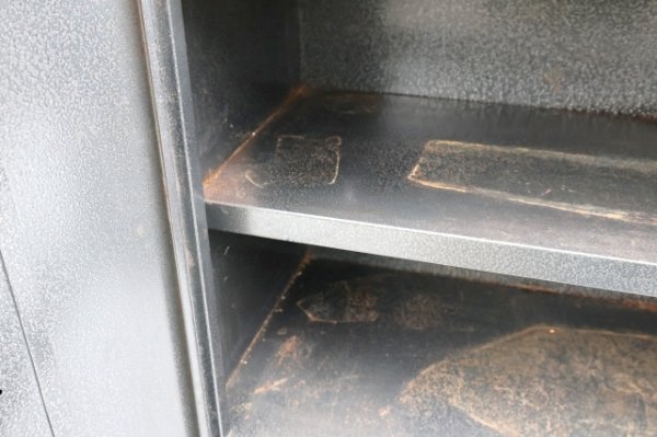 画像10: dp-260417-12 1980's-1990's METAL PARTS CABINET with Stickers