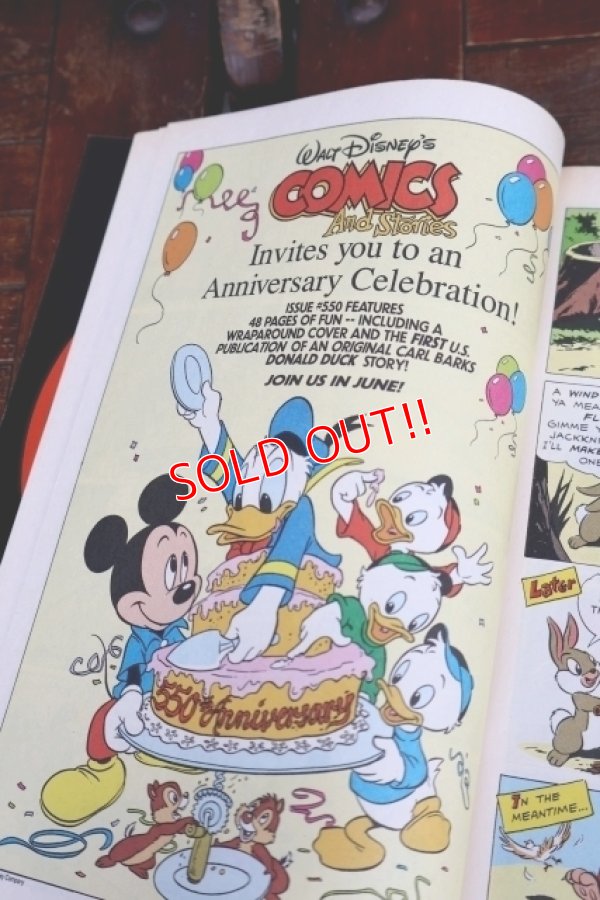 画像8: ct-251201-07 Walt Disney's COMICS And Stories 550th Anniversary 1990 Comic