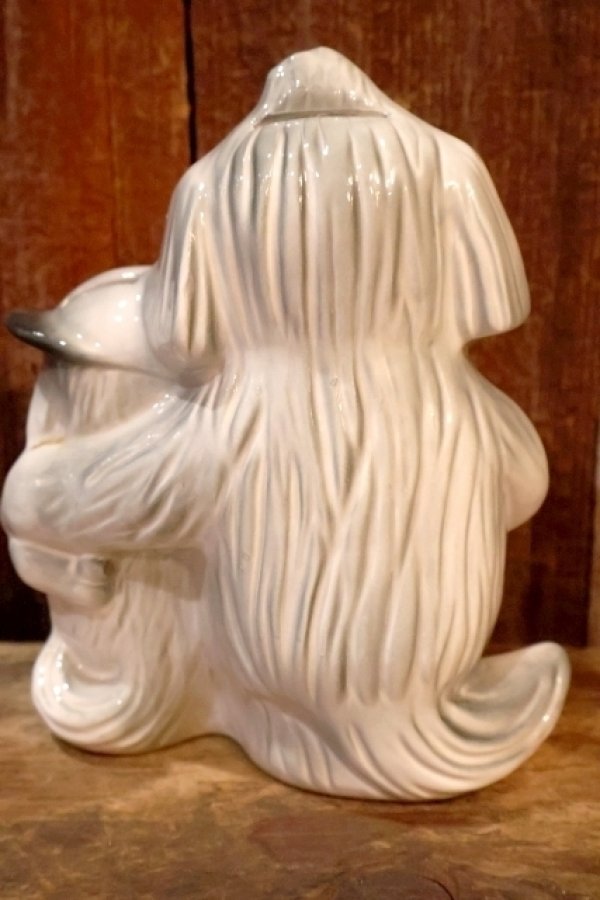 画像6: ct-260322-08 FORD / 1950's-1960's Shaggy Dog Ceramic Coin Bank