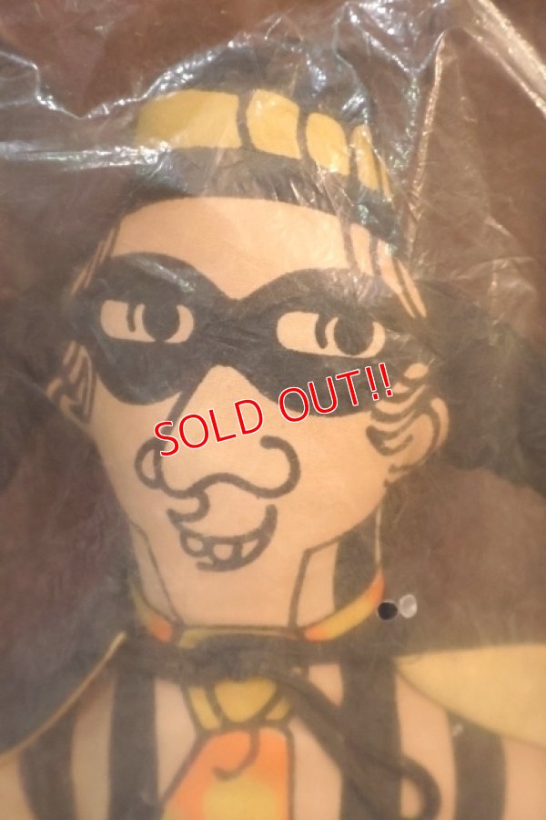 画像2: ct-260501-01 McDonald's / the Hamburglar 1970's Pillow Doll