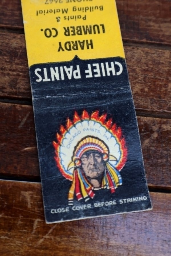 画像2: dp-260204-120 1940's-1950's Advertising Matchbooks "Indian"