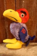 ct-260106-28 The University of Kansas "Jayhawks" / Collegiate 1950's-1960's Mascot Doll