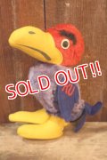 ct-260106-28 The University of Kansas "Jayhawks" / Collegiate 1950's-1960's Mascot Doll