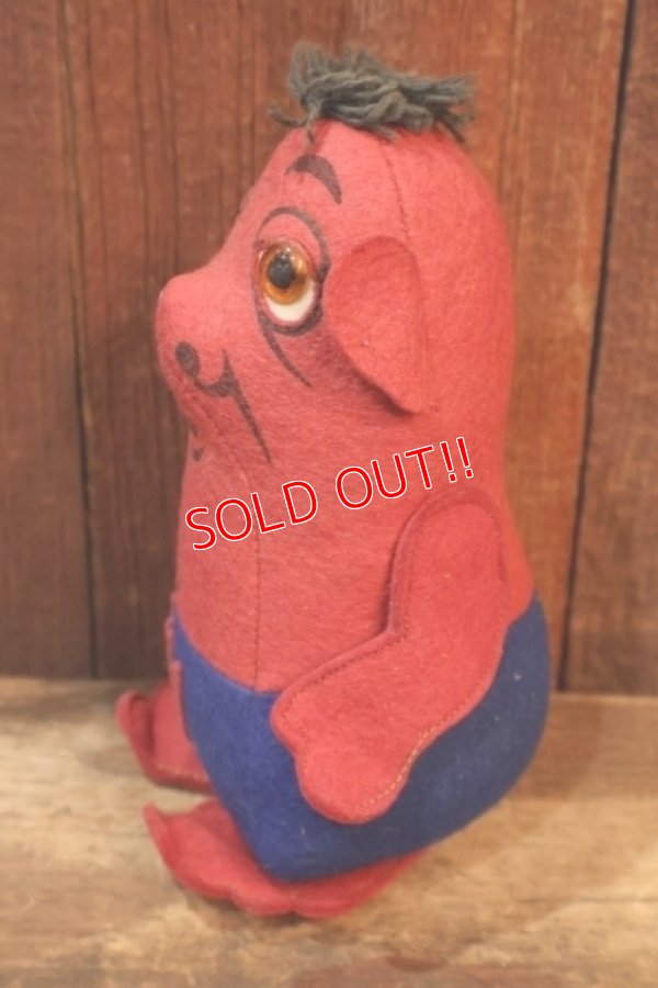 画像4: ct-260106-28 The University of Kansas?? / Collegiate1950's-1960's Mascot Doll "KU"