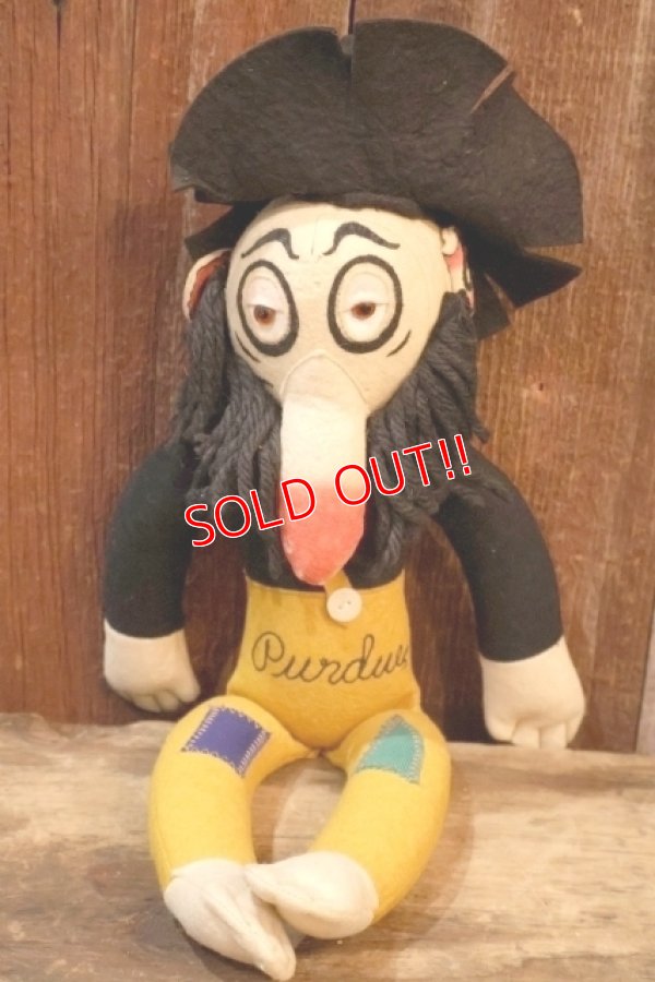 画像1: ct-260106-28 Collegiate 1950's-1960's College Mascot Doll "Purdue"
