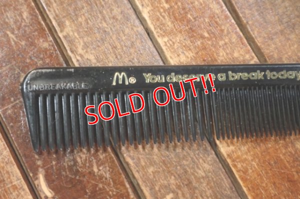 画像3: ct-260520-13 McDonald's / 1980's Plastic Comb