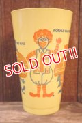 ct-260520-07 McDonald's / 1970's Plastic Cup (A)