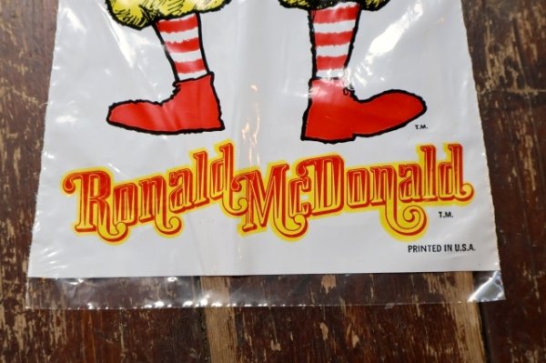 画像4: ct-260520-08 McDonald's / Ronald McDonald 1970's Vinyl Puppet
