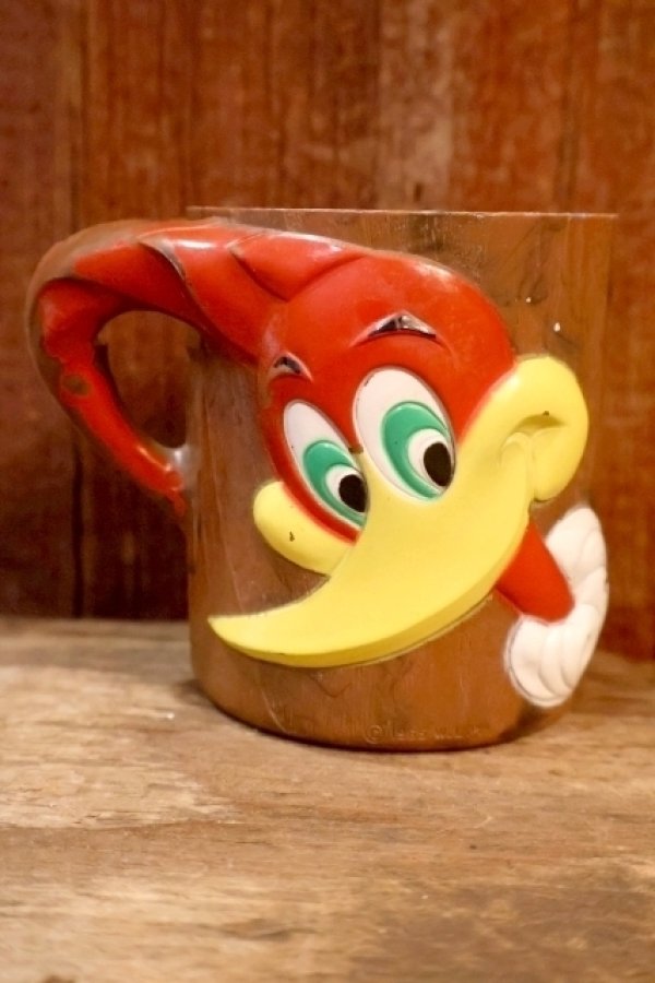 画像1: ct-240911-05 Woody Woodpecker / 1960's Plastic Mug