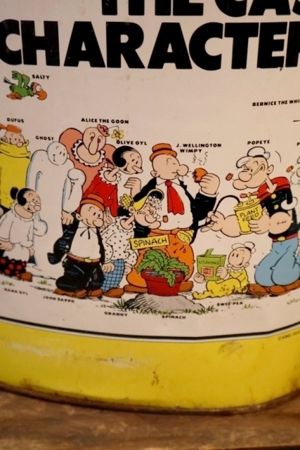 画像6: ct-260520-04 Popeye / CHEINCO 1960's-1970's Trash Can