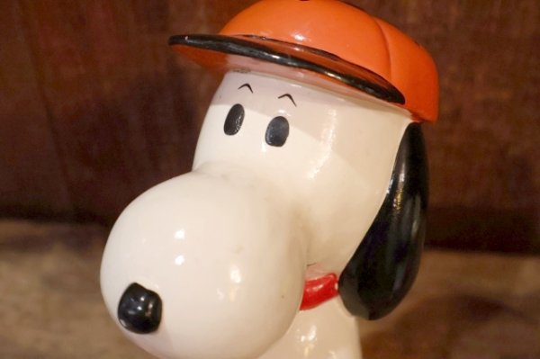 画像2: ct-260325-38 Snoopy / Determined 1970's-1980's Coin Bank