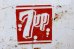 画像2: 【ジャンクコンディション】dp-260325-06 7 Up / Cronstorms MFG. CO. 1950's Cooler Box (2)