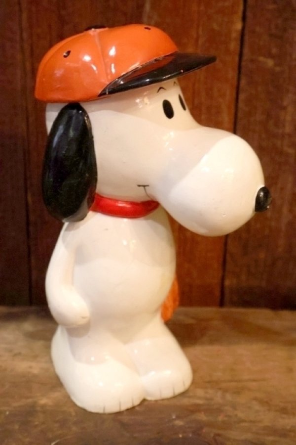 画像3: ct-260325-38 Snoopy / Determined 1970's-1980's Coin Bank