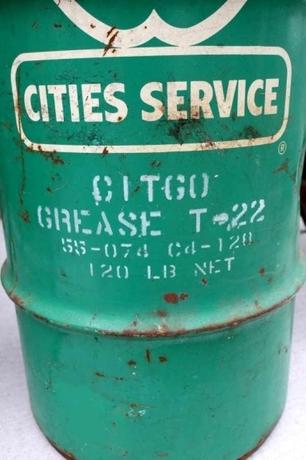 画像3: dp-260529-06 CITIES SERVICE 1960's 120 LB. NET GREASE CAN