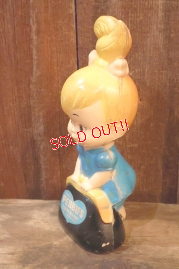 画像4: ct-260401-31 Pebbles Flintstone / TRANSOGRAM 1960's Plastic Coin Bank