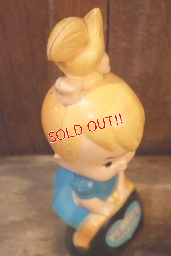 画像5: ct-260401-31 Pebbles Flintstone / TRANSOGRAM 1960's Plastic Coin Bank