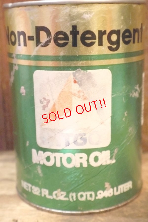 画像3: dp-230901-120 CITGO / Non-Detergent MOTOR OIL ONE U.S. QUART CAN
