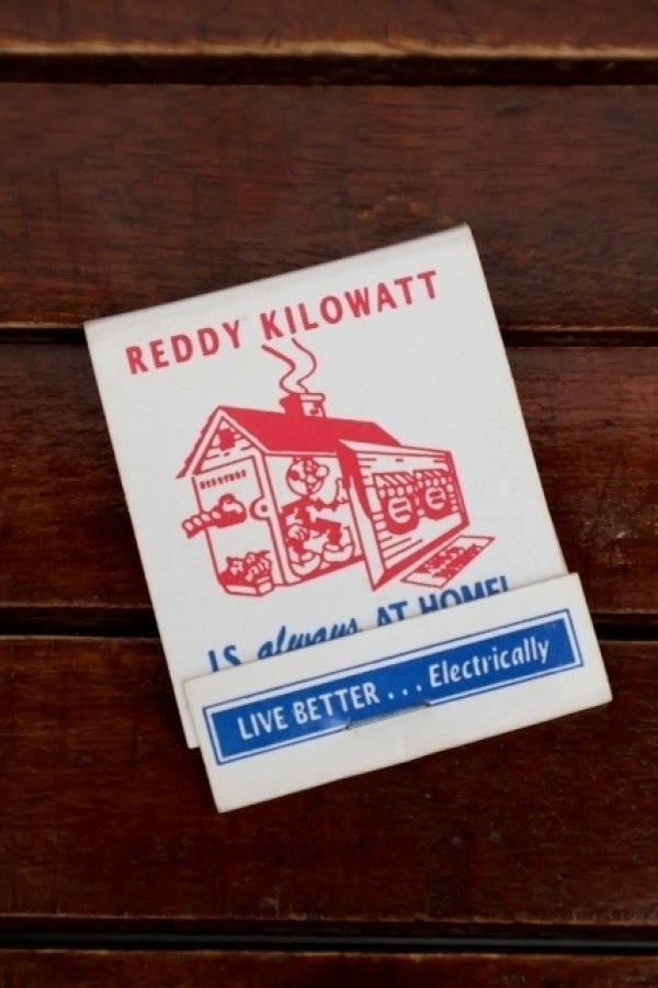 画像1: ct-260401-03 Reddy Kilowatt / 1960's Matchbook