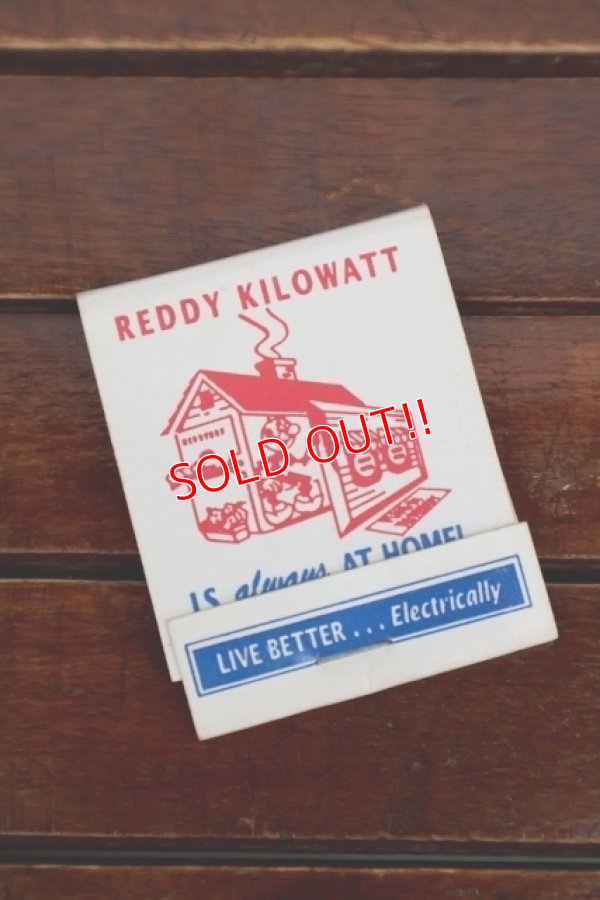 画像1: ct-260401-03 Reddy Kilowatt / 1960's Matchbook