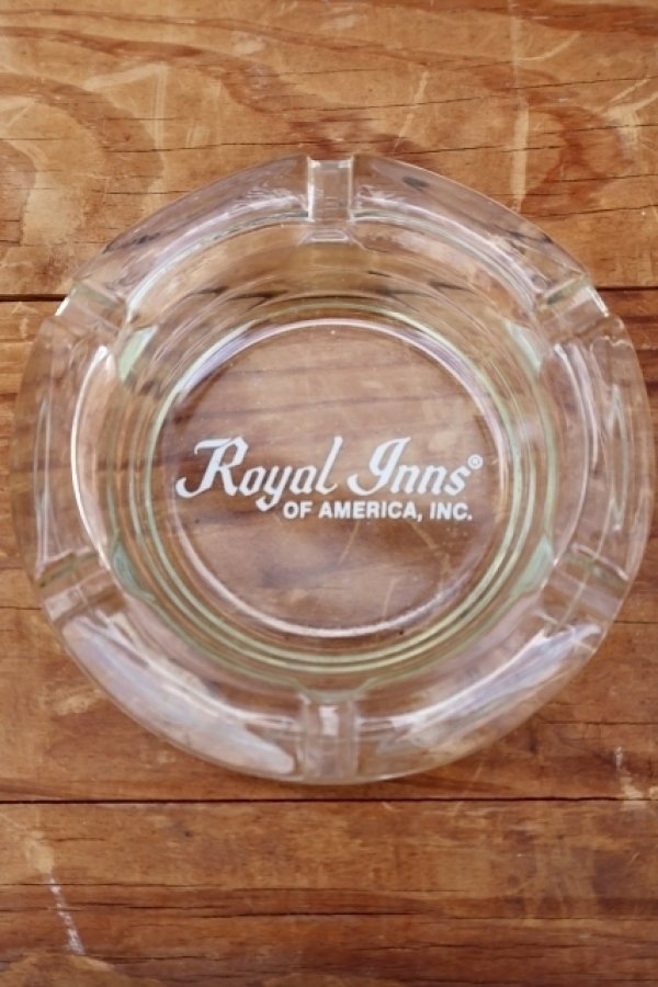 画像2: ct-260204-60 Royal Inns OF AMRICA, INC VINTAGE GLASS ASHTRAY