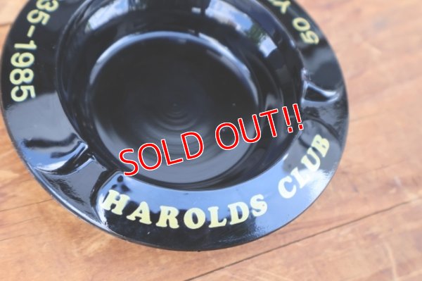 画像2: ct-241106-116 HAROLDS CLUB VINTAGE GLASS ASHTRAY