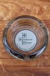 画像2: ct-260204-60 Bellevue Hotel VINTAGE GLASS ASHTRAY (2)