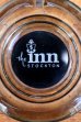 画像1: ct-260204-60 the inn STOCKTON VINTAGE GLASS ASHTRAY (1)