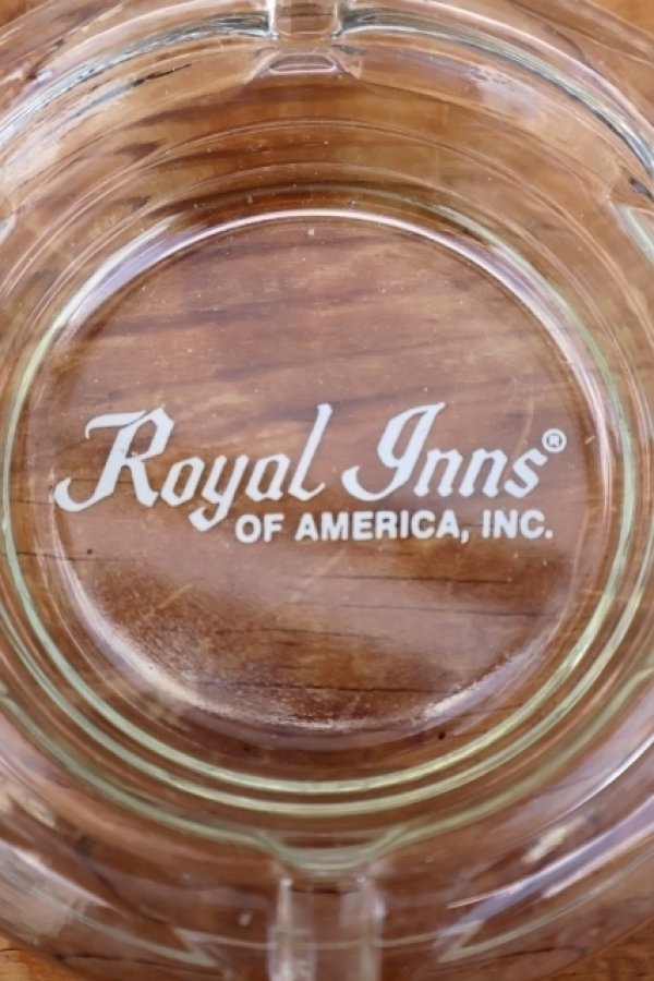 画像1: ct-260204-60 Royal Inns OF AMRICA, INC VINTAGE GLASS ASHTRAY