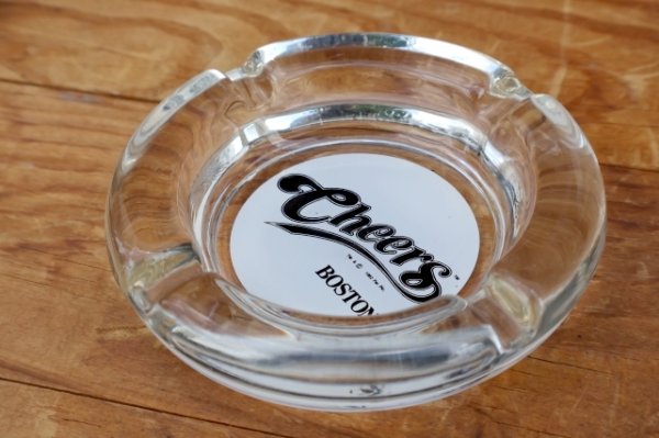 画像3: ct-260204-60 Cheers BOSTON VINTAGE GLASS ASHTRAY