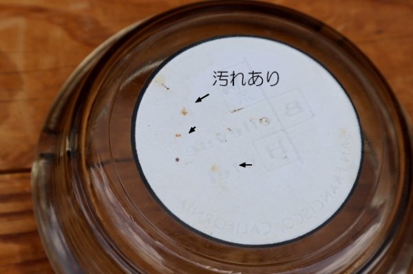 画像6: ct-260204-60 Bellevue Hotel VINTAGE GLASS ASHTRAY