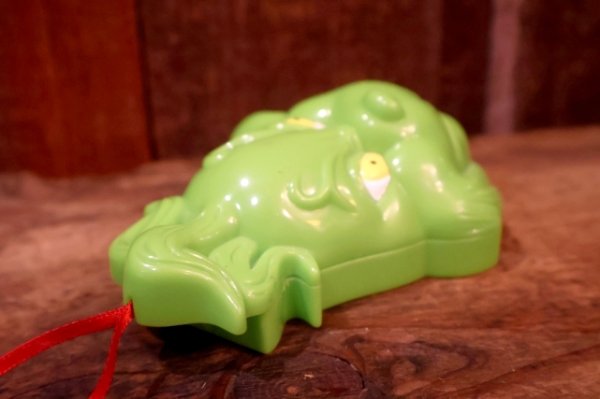 画像4: ct-250205-01 Grinch / How the Grinch Stole Christmas 2000 Wendy's Kid's Meal Toy "Grinch Sticker Dispenser"