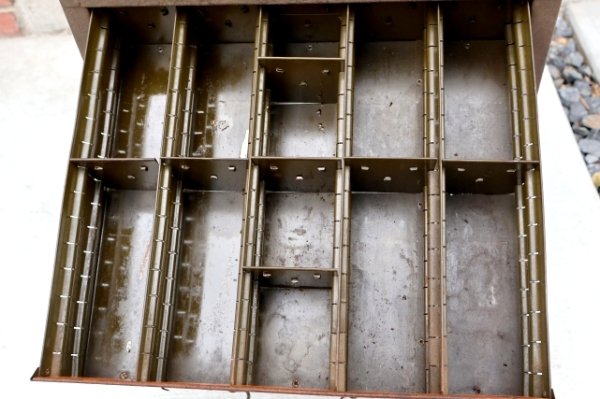 画像6: dp-260325-26 E. EDELMANNS & CO. / 1940's METAL CABINET