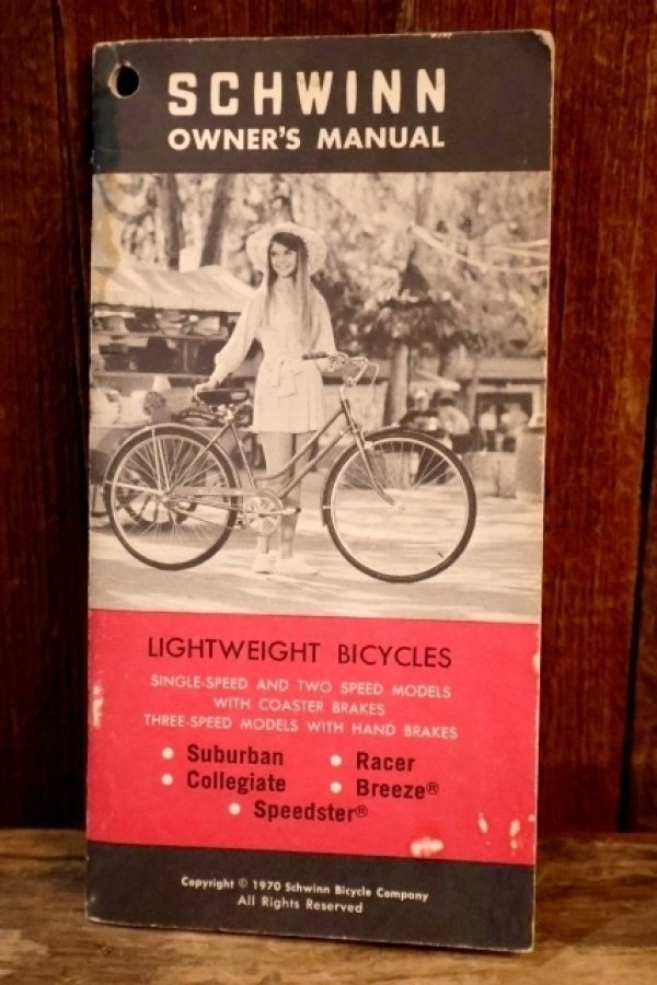 画像1: dp-240908-05 SCHWINN 1970 OWNER'S MANUAL