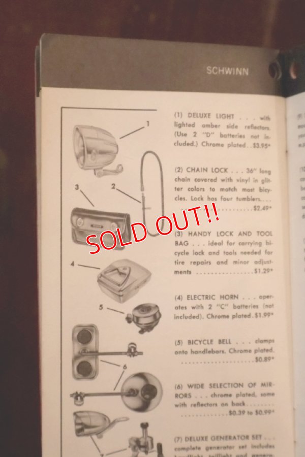 画像7: dp-240908-05 SCHWINN 1970 OWNER'S MANUAL