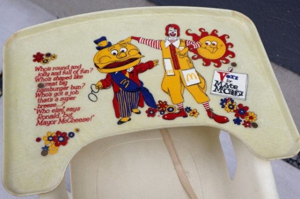 画像2: dp-260520-05 【※店頭ピックのみ】McDonald's / Comfort Lines 1970's Kid's High Chair