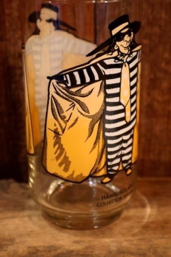 画像3: gs-260601-08 McDonald's / 1970's Collector Series Glass "Hamburglar"