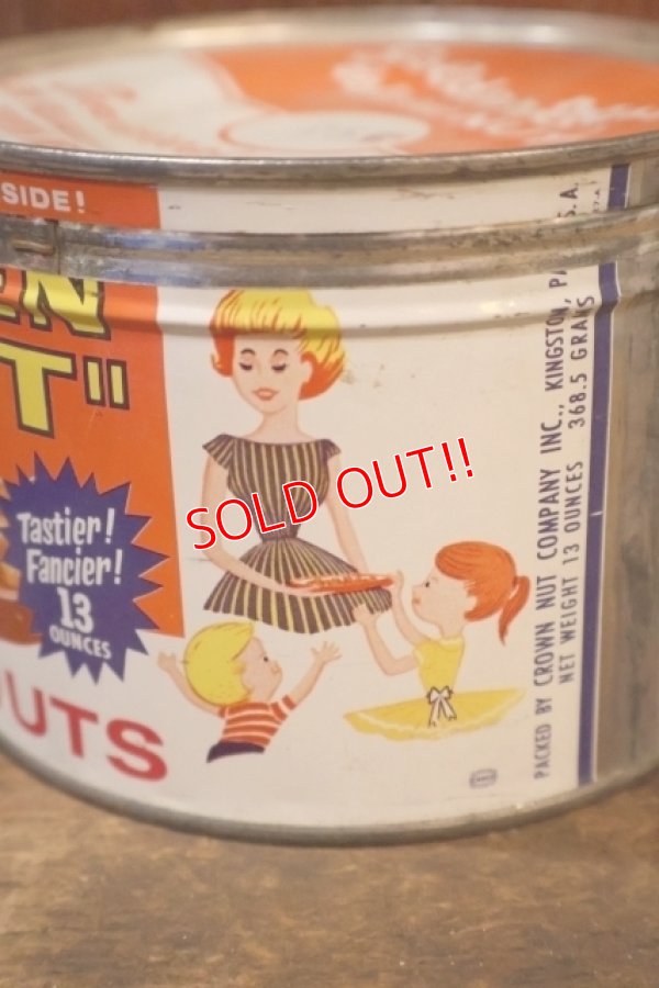 画像3: dp-260601-17 "GOLDEN ROAST" MIXED NUTS 1960's〜 TIN CAN