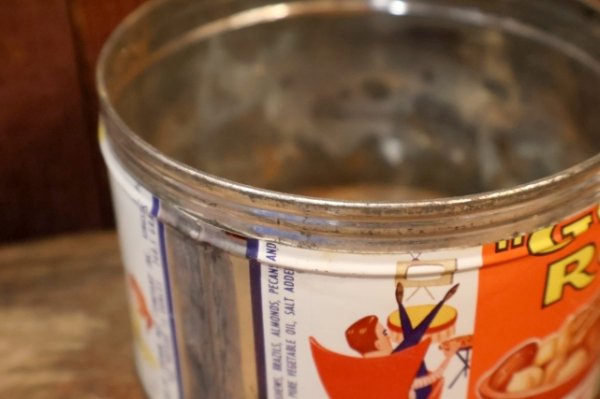 画像9: dp-260601-17 "GOLDEN ROAST" MIXED NUTS 1960's〜 TIN CAN