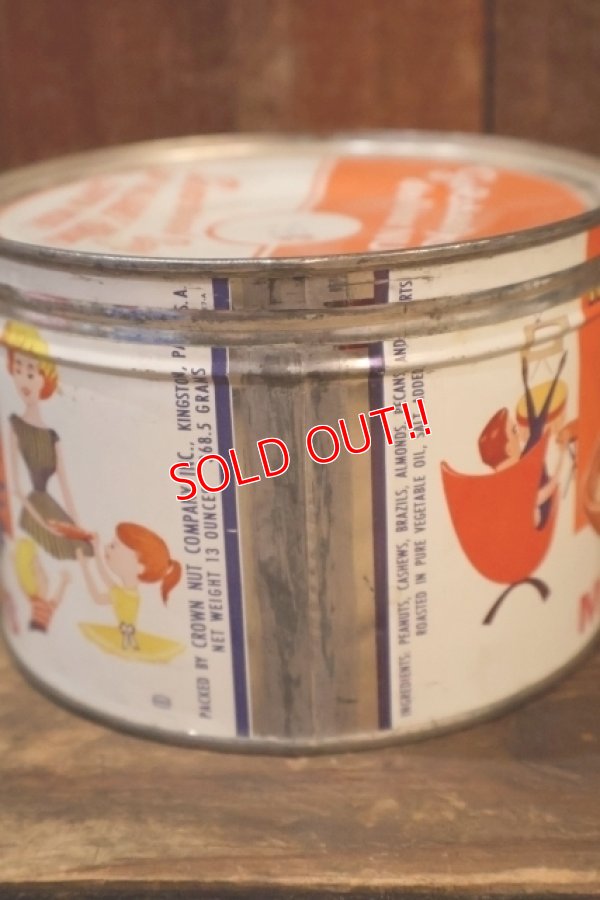 画像7: dp-260601-17 "GOLDEN ROAST" MIXED NUTS 1960's〜 TIN CAN