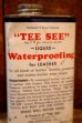 画像2: dp-250618-28 THE TINCTORIAL CO. 1960's "TEE SEE" Waterproofing for LEATHER CAN (2)