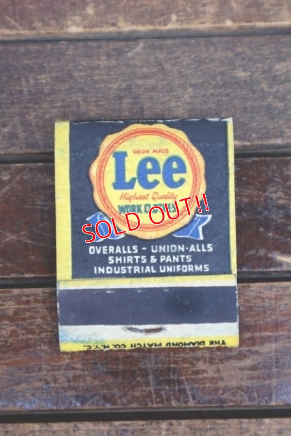 画像3: dp-260204-120 Lee 1940's-1950's Matchbook